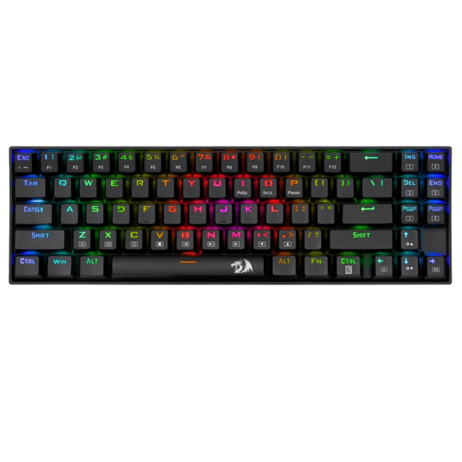 Redragon K599 KRS Deimos , 65% , Red Switches , black , wireless and wire