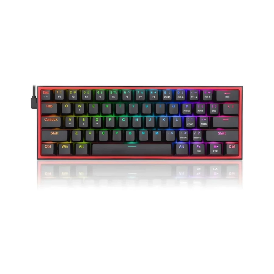 Redragon K616 Fizz PRO , 60% , red switch , Black , 3 Modes