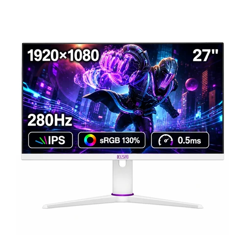 ELSA EA271FXV WHITE 27'' - FHD - FAST IPS - 280HZ - 1MS - ADJUSTABLE STAND