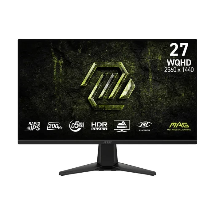 MSI MAG 275QF - 27" - 2K 2560 x 1440 - 200Hz - 0.5ms - TimeHDR Ready - HDMI, DP Port - Tilt Adjustable