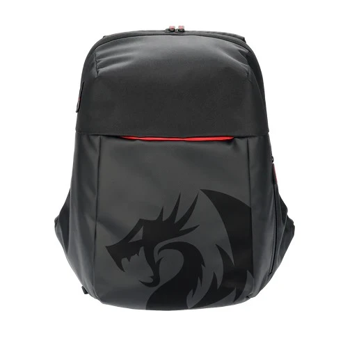 Redragon GB-93 Travel Laptop Backpack, Fits Up to 15.6" Laptop, Double-Layer Thickened Liner, Organized Pockets/Slots & Large Leatheree Cover